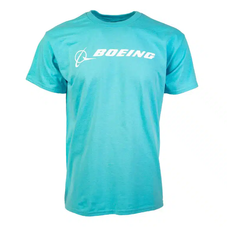 Camiseta con el logotipo de la firma Boeing